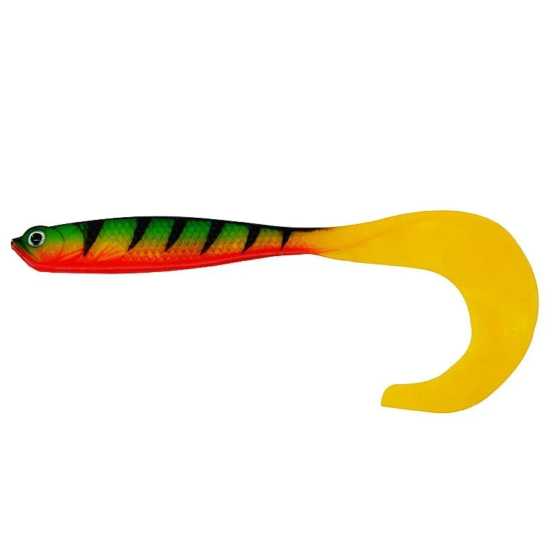 Fishing Lure 125mm 5.5g Swimbait Shad T-Tail Soft Bait Artificial Silicone Lures Bass Pike Fishing Jigging Wobblers