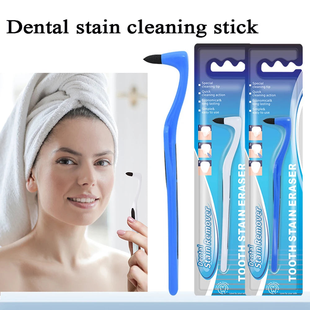 Orthodontic Interdental Brush Toothbrush Stain Eraser Sponge Remove Tartar/Tea/Smoke Stains Oral Care Tools Tooth Stain Cleaing