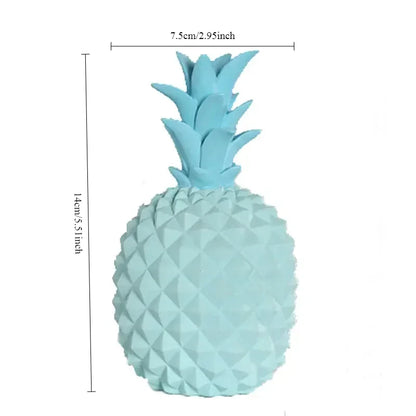 Nordic INS Style Resin Pineapple Table Decoration Fruit Crafts Living Room Restaurant Wine Cabinet Decorative Figurines