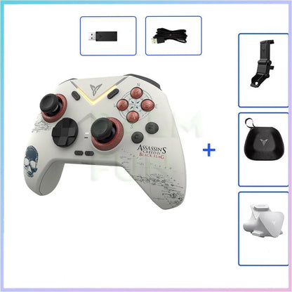 Flydigi Vader 4 Pro Bluetooth Wireless Athletic Handle Gamepads Video Gaming Controller with Hall Rocker for Xbox/PC/Steam Games