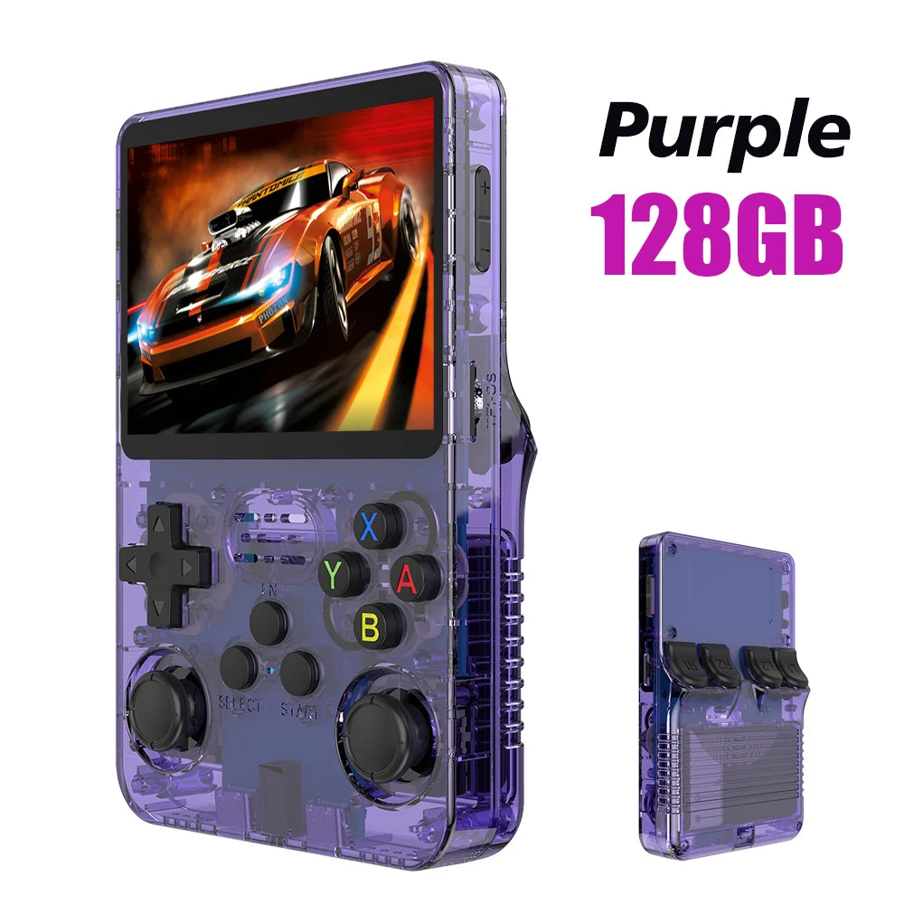 R36S Retro Handheld Video Game Console Linux System 3.5 Inch IPS Screen Portable Pocket Video Player 64GB RG35S Plus 128G Gifts