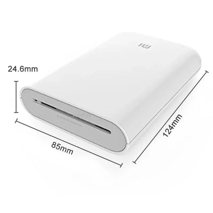 Miui Original Portable Mini Xiaomi Pocket Photo Printer Wireless Bluetooth Thermal Print AR Video Mijia ZINK Self-adhesive Color