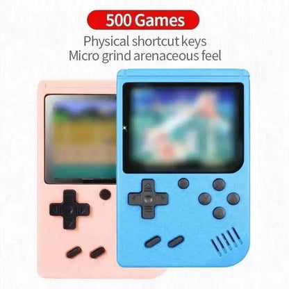 Retro Portable Mini Handheld Video Game Console 8 Bit 3.0 Inch Color LCD Kids Color Game Player Built in 500 Games