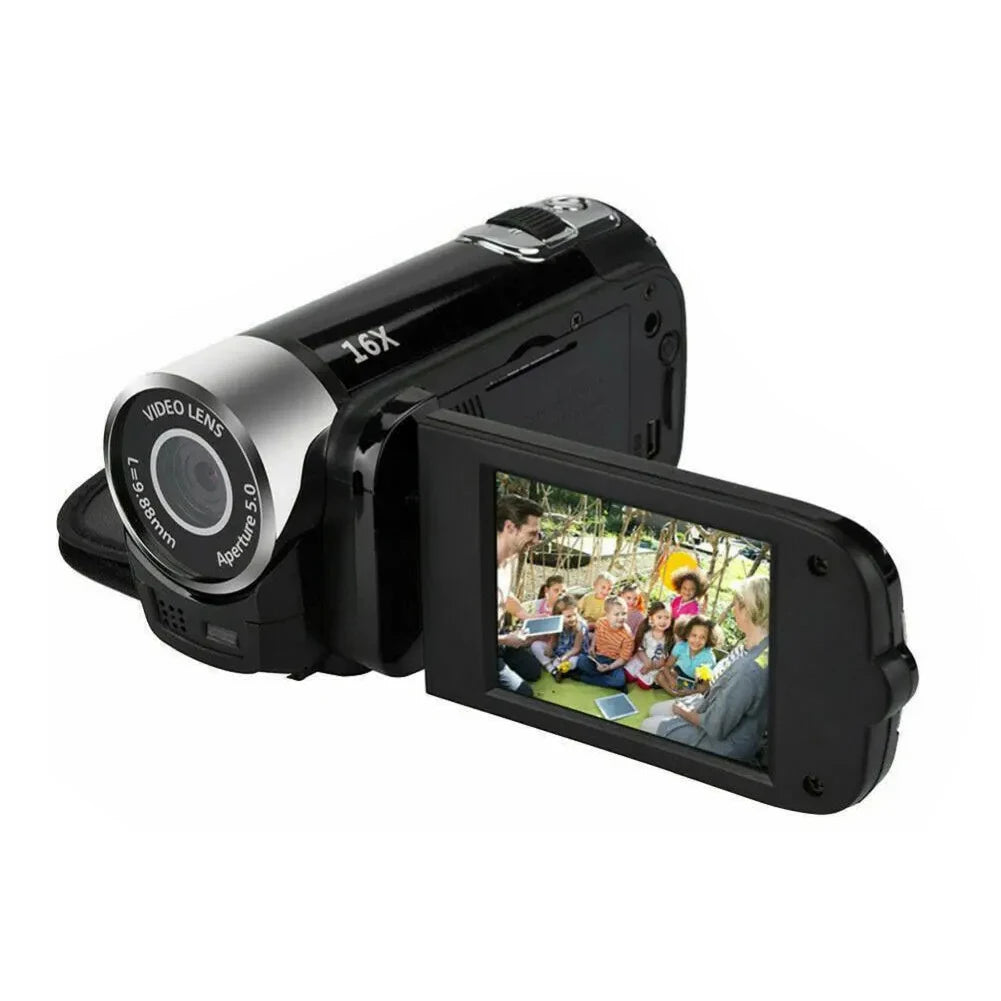 1080P Full Hd 16MP DV Camcorder Digital Video Camera  16M 16x Optical Zoom Camera for Videos Shooting Recording Camera