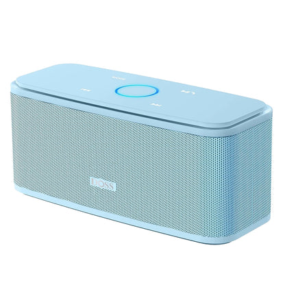 DOSS Bluetooth Speaker SoundBox, Touch Control Sound Box, 12W HD Sound, IPX5 Waterproof, Built-in Mic Hand Free Portable Speaker