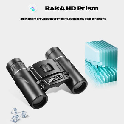 3000X22 50000m Zoom BAK4 HD Professional Powerful Binoculars Long Range Prismatic Telescope Portable Monocular Hunting