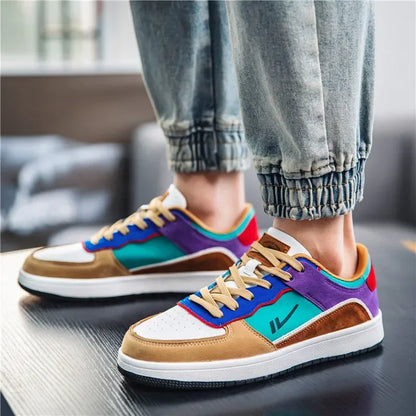 New Classics Skateboarding Shoes Men High Quality Antiskid Damping Walking Sports Shoes Leather Casual Sneakers Male Zapatillas