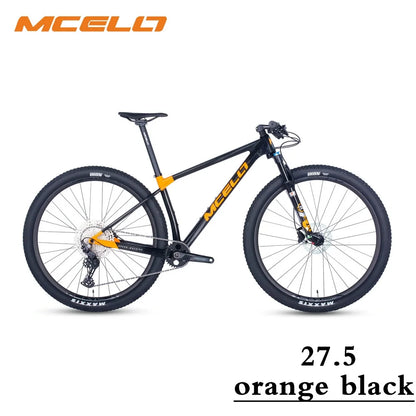 Full Carbon Fiber MTB BIKE Frame 27.5 29 Ultralight 12-SPEED Off Road XC RACE BICYCLE M6100 1X12S Drivetrain Aluminum Alloy Fork