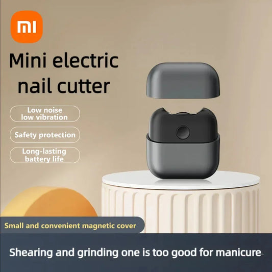 Xiaomi Electric Nail Scissors Rechargeable Mini Nail Clippers For Children Automatic Nail Trimmer Manicure Polishing With Light