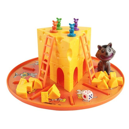 for Cat and Mouse- Cheese Game Parent-Child Interactive Board Game